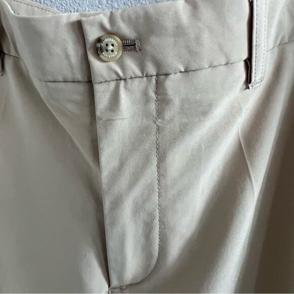 J. Lindeberg JL Regular Fit M Elliot Micro Stretch Golf Pants Tan 36 32 - Picture 6 of 8
